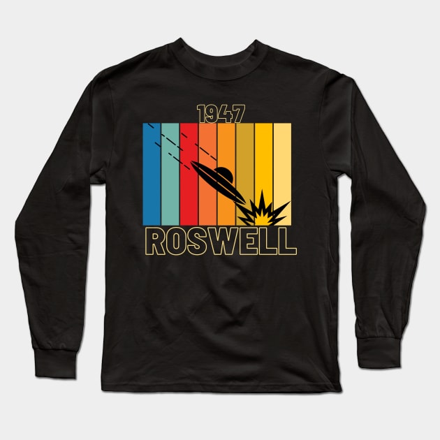 1947 roswell Long Sleeve T-Shirt by Paranormal Almanac